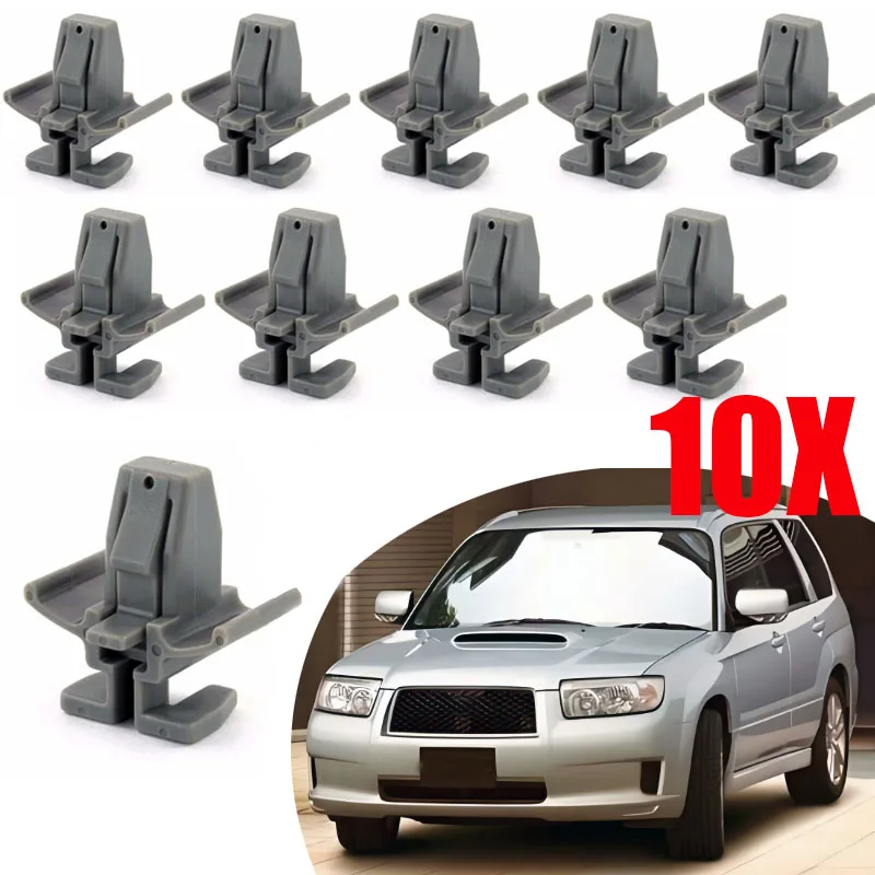 10Pcs Clips Pin Front Grille 91059FC041 For Subaru Forester