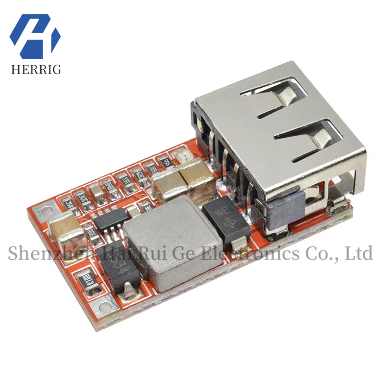 

DC-DC Step-Down Module 6-20V 12V20V to 5V3A High-Efficiency Step-Down Plate Step-down Module Efficiency 97.5%