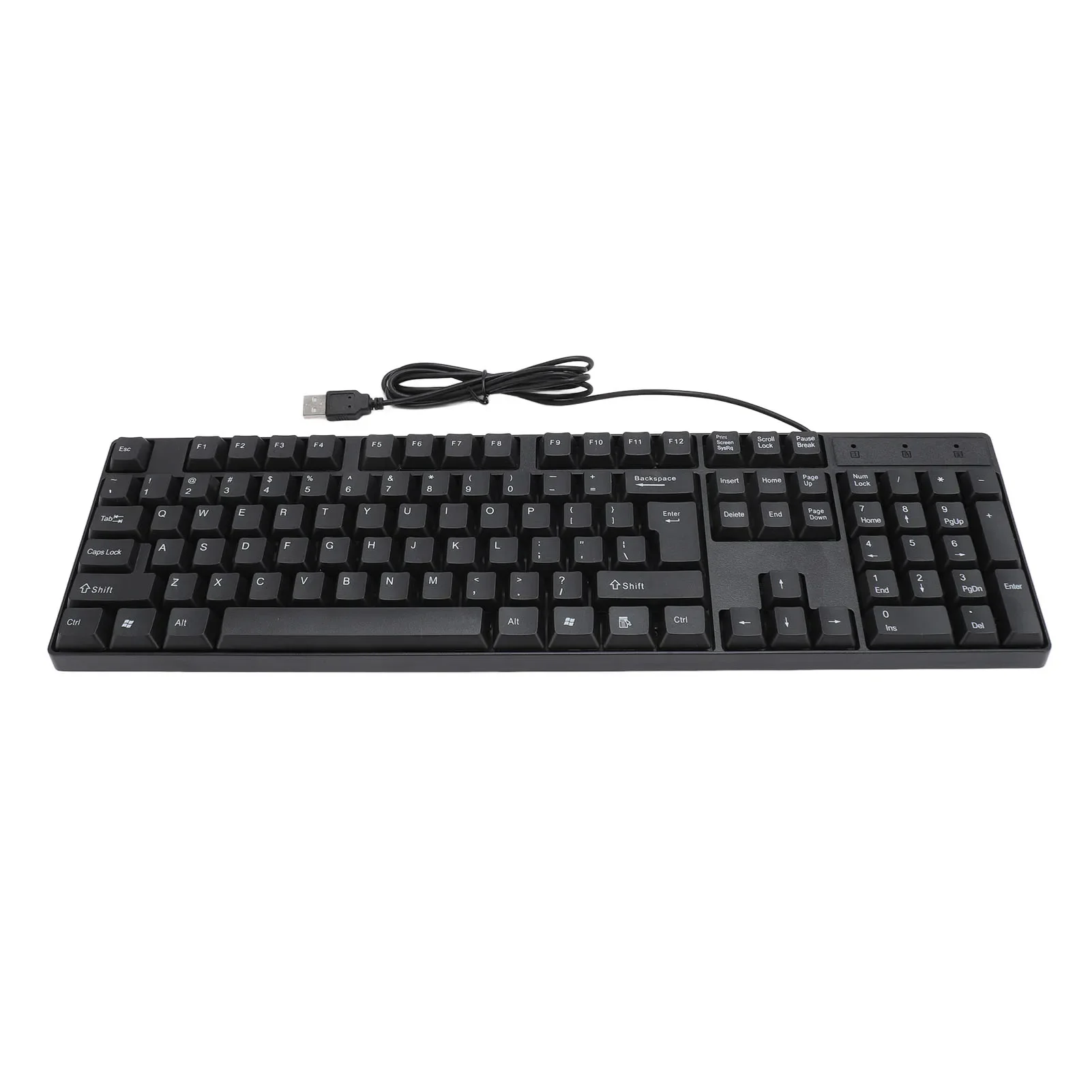 

104 Keys USB Wired Keyboard Ergonomic Design Gaming Keyboard