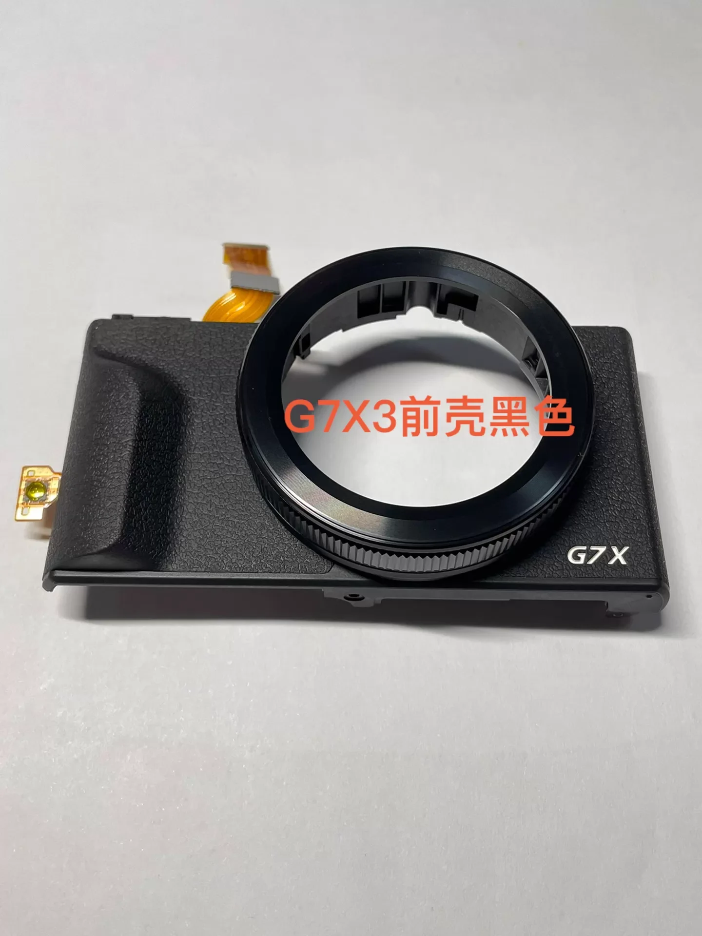 New original Front cover with Hand grip repair Parts For Canon G7X mark III G7X3 G7X III digital camera(black）