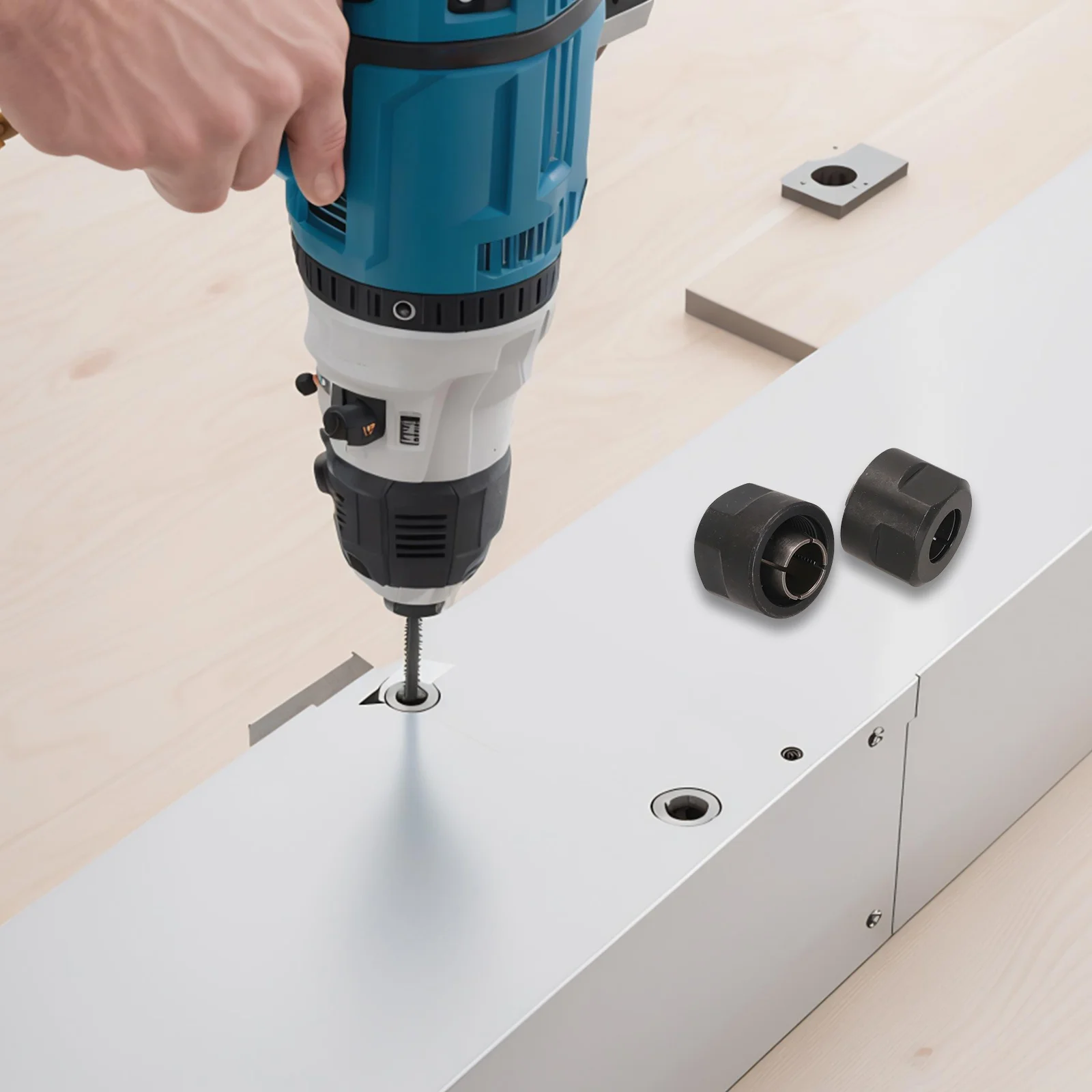 

Electric Tool Spare Part Steel Nut Black Steel Material Compatible With 3612 Compatible With MT3600 Compatible With RP2300