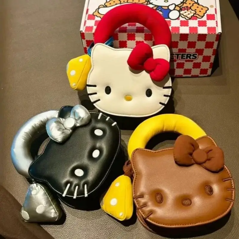 

Sanriou Girl Headphone Bag Coin Wallet Handbag Daily Matching Cute Bag Cartoon New Hello Kitty Miss Festival Gift Mini Bag