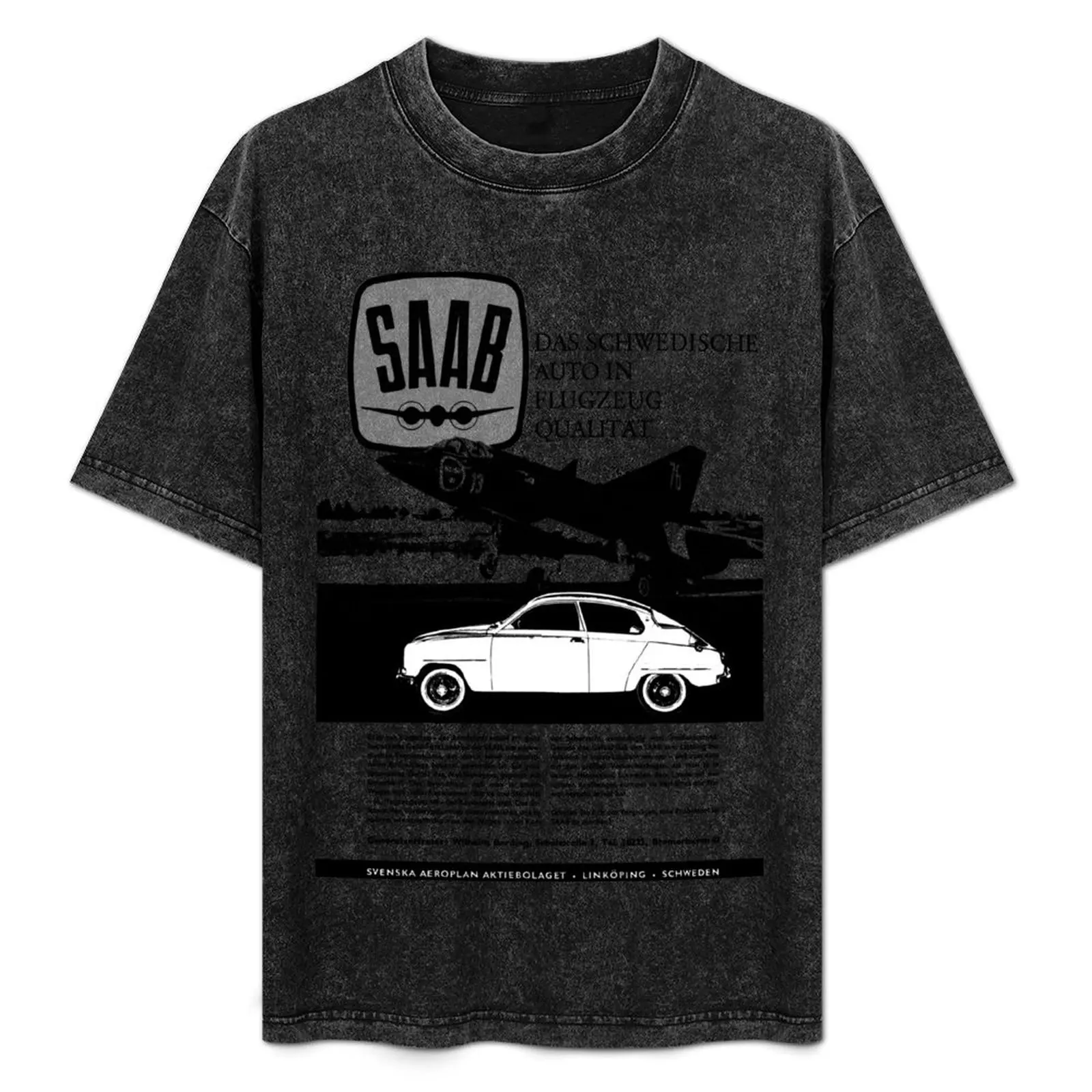 SAAB 96 T-Shirt quick drying shirts graphic tees mens designer clothes