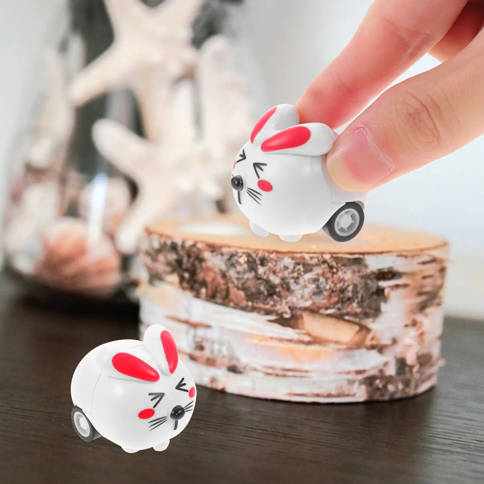 12 Pcs Non-battery Toy Cars Toddler Pull Back Vehicle Toys Children Playthings Vehicles Animal