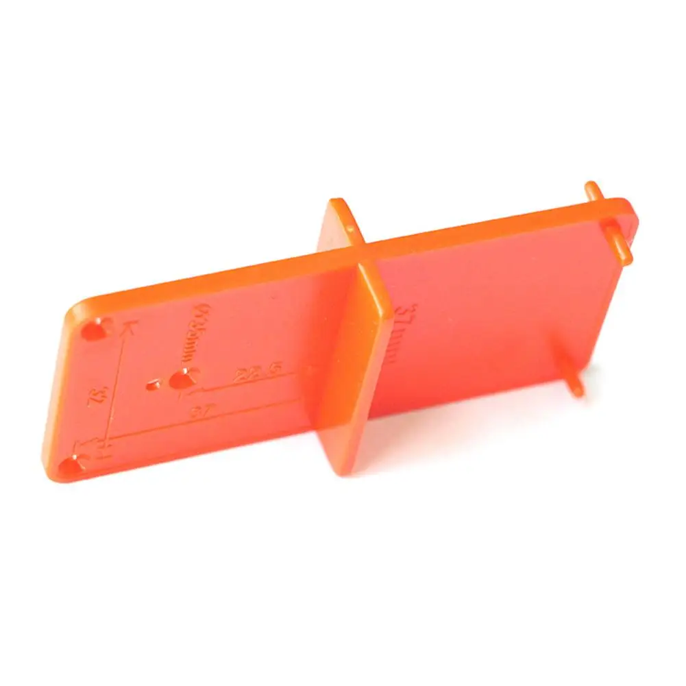 Hinge Hole Drilling Guide Plastic 35mm Woodworking Punch Opener Locator for Cabinets Installation DIY Template Woodworking Tools