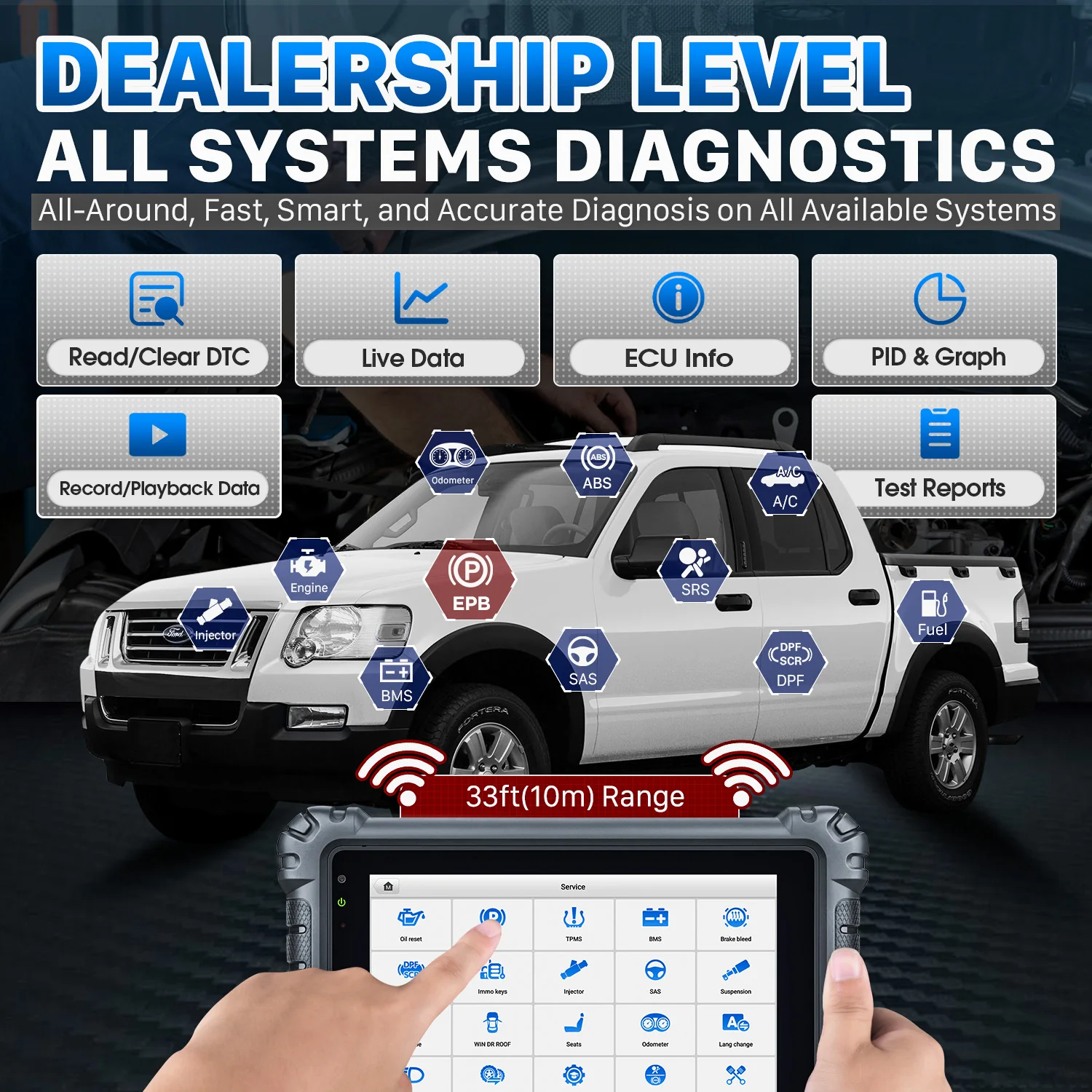 Autel MaxiCOM MK906Pro 2025 Newest Diagnostic Tool With Advanced ECU Coding,Active Test,36+ Services DoIP & CAN FD PK MS906 Pro