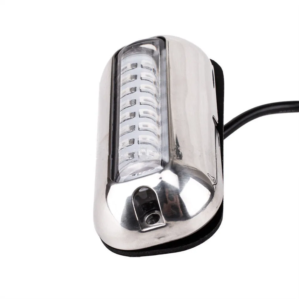50W LED Floating Bridge Lamp 27 LED Bulbs Stainless Steel Bright Underwater Ship Light Marine Ship Lamp Underwater Light