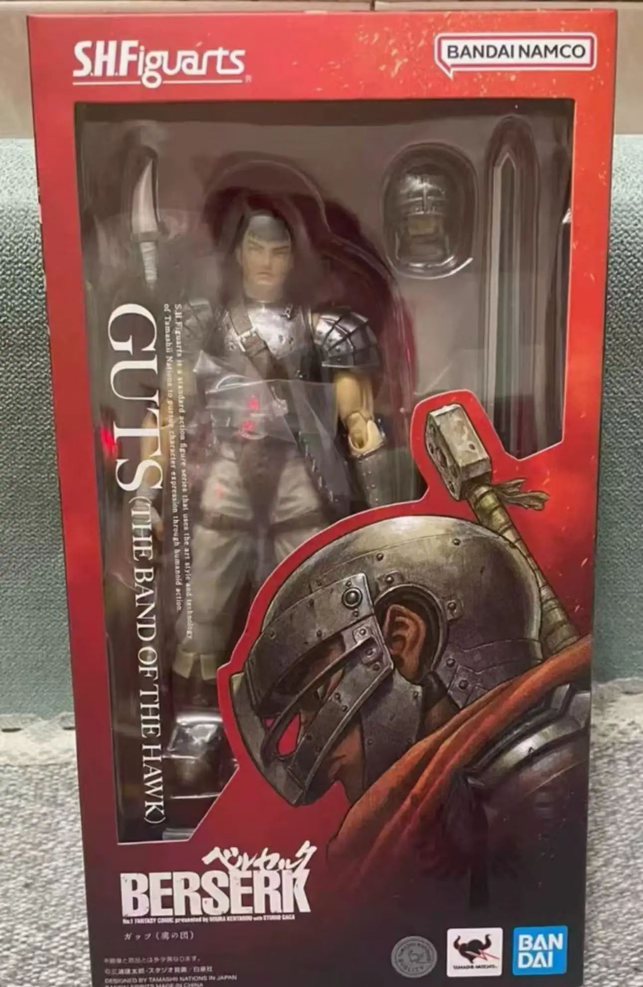 

Bandai SHF Kenfu Legend Gus Eagle Group Brand Warriors Joints Movable Figures Finished Dolls