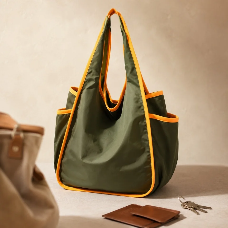 Large Capacity Eco Friendly Foldable Tote Bag