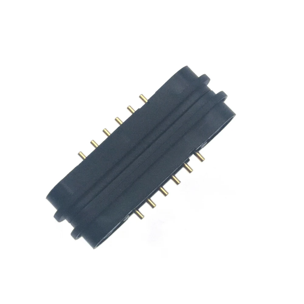 7set of DC  male female Pogo pin adapter 2/3/4/5/6PIN position pitch 2.2MM spring loaded DC magnet power socket connector DIY