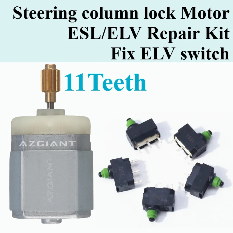 

1/5/10PCS ESL motor for VW Passat B7 CC steering wheel lock actuator ignition repair 3C0905861J