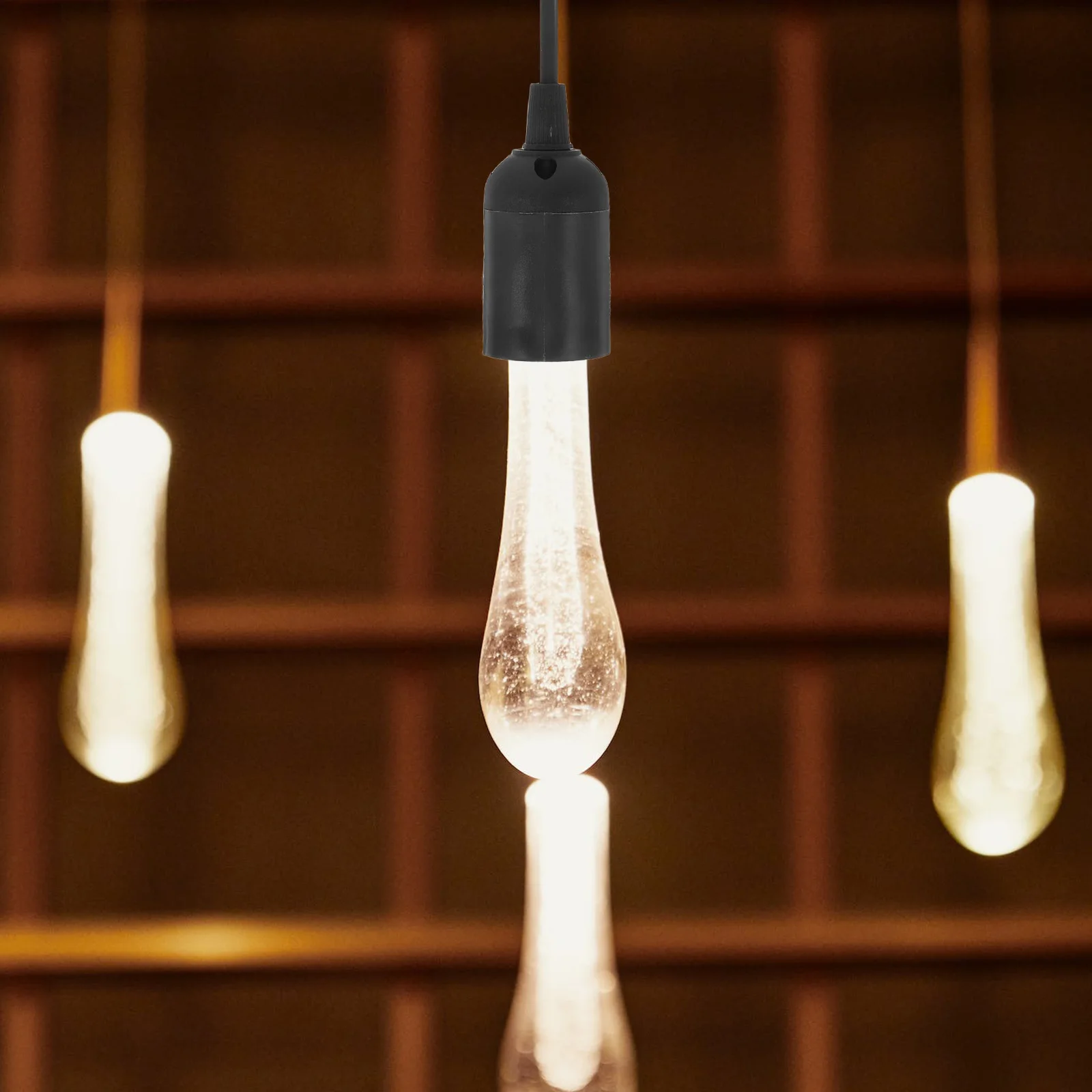 

3 шт., аксессуары для подвесных светильников E27, цоколь для держателя лампы, пластиковый терминал, косичка, ввинчивающаяся цоколь для лампы, замена для подвески