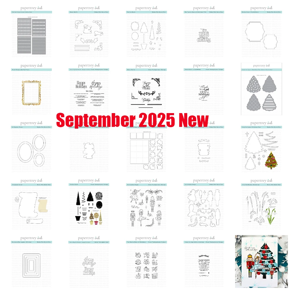 

Happy Holidays the Twelve Days of Christmas Metal Cutting Dies Stamps Stencils Hot Foil for DIY Scrapbook Photo Album 2025 New