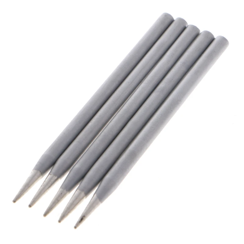 5 Pcs 30W Replacement Soldering Iron Tip Lead-Free Solder Tip