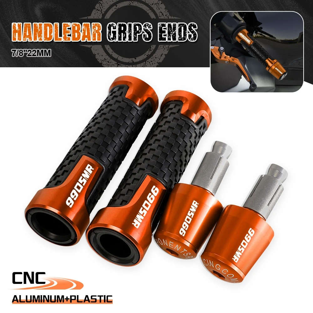 

FOR 990SMR 990 SMR 2009 2010 2011 2012 2013 2014 CNC Motorcycle Handle Bar End Weight Handlebar Grips Cap Anti Vibration Plug