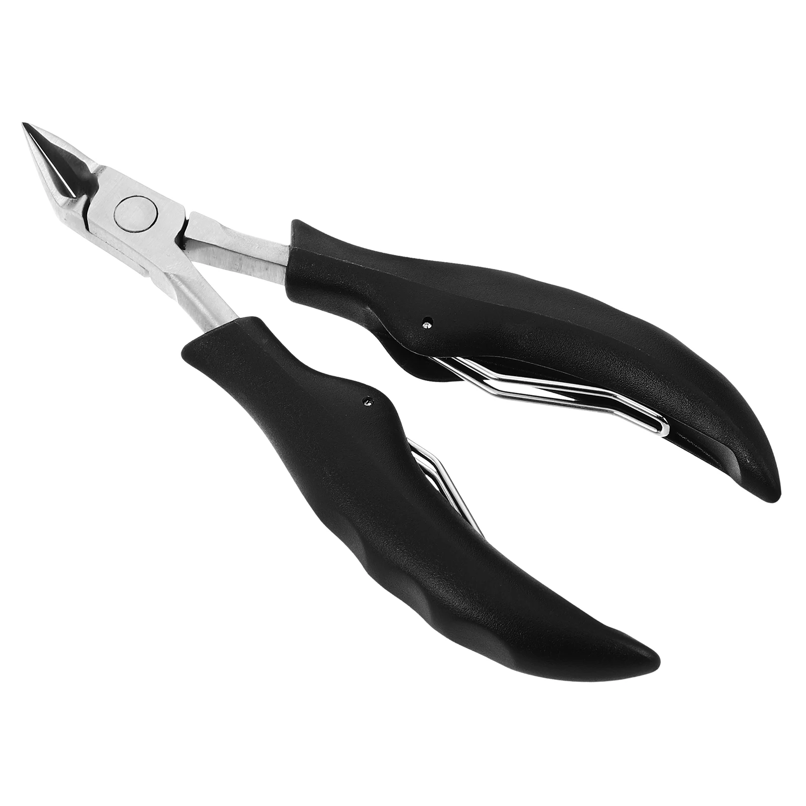 

Stainless Steel Nail Clippers Ergonomic Beak Toenail Clipper for Thick Nails Cuticle Nipper for Men