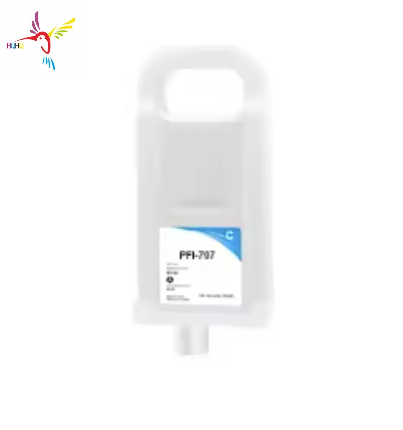 PFI 707 Refillable Ink Cartridge For Canon IPF 830 840 850 Printer 700ML 5Colors/set