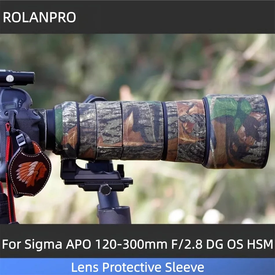 

Защитный чехол ROLANPRO для объектива Sigma APO 120-300mm f/2.8 DG OS HSM, камуфляжный, для Sigma 120 300mm, в виде оружейного кейса, дождевик