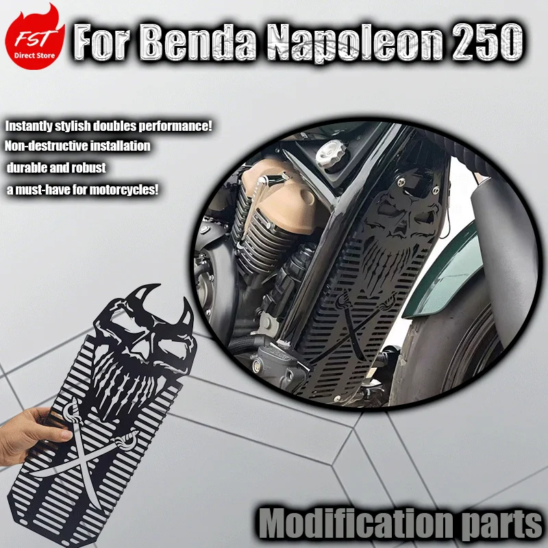 

Retro Radiator Guard for Benda Napoleon 250, Hollow Protective Plate & Decorative Cover Accessories