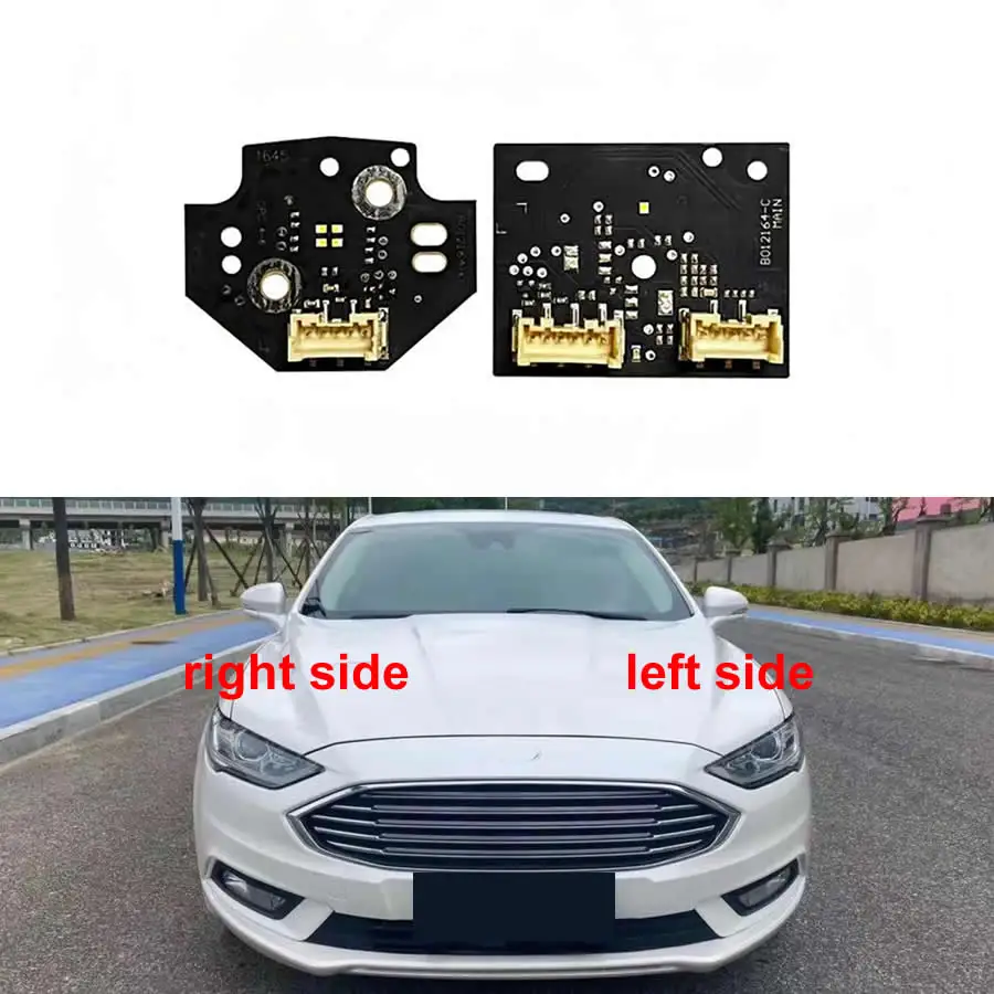 

Для Ford Mondeo 2017-2020: Плата светодиодных ДХО (дневных ходовых огней) для фар, аксессуары для автомобилей с расширенной комплектацией