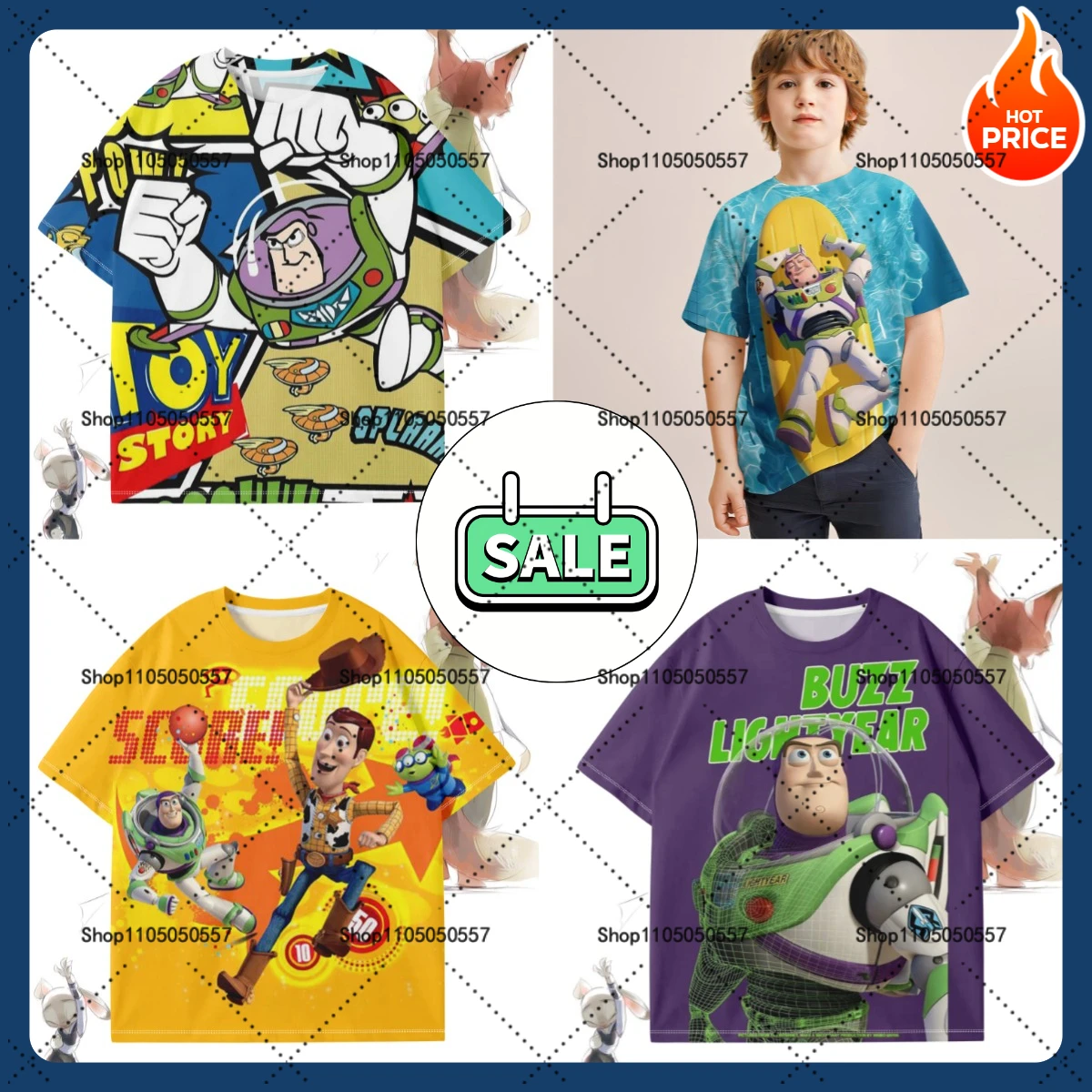 Pixar Toy Story T-S…