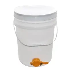 Honey Bucket Honey Gate Valve White Honey Extractor Equipment for Beekeeping