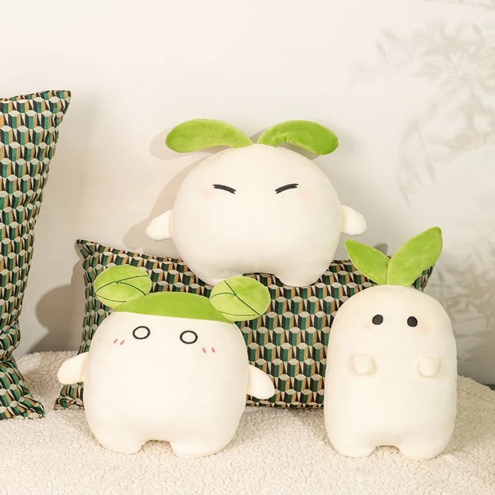 

Four Styles Of Cute And Interesting Radish Doll Plush Toys To Soothe Boys And Girls Birthday Gift Throw Pillow Home Companion