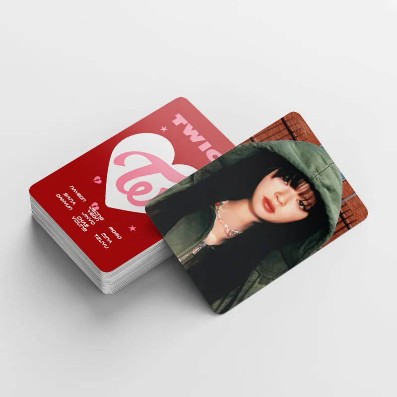 92 ピース/セット Kpop 二回ロモカードとステッカー新しいアルバム戦略 HD プリント高品質フォトカードナヨン Jeongyeon モモフォトカード