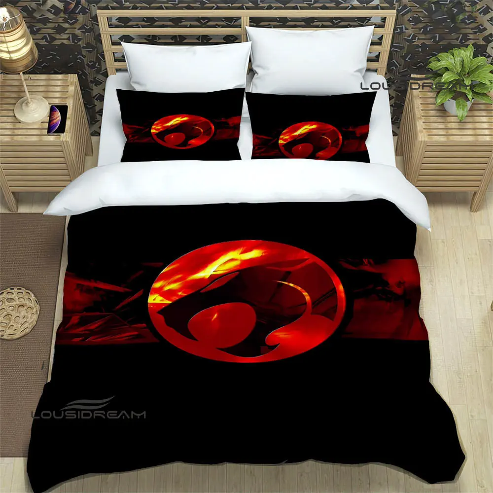 Thundercats anime printed Bedding Sets exquisite bed supplies set duvet cover bed comforter set bedding set luxury birthday gift