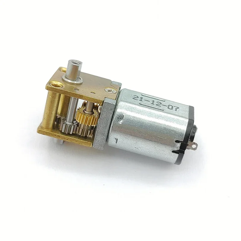 

Mini N20 Dual Shaft Gear Motor DC 3V/3.7V/5V 850RPM D-Shaft High Torque Micro TurbineFull Metal Gearbox Reduction Motorforrobots