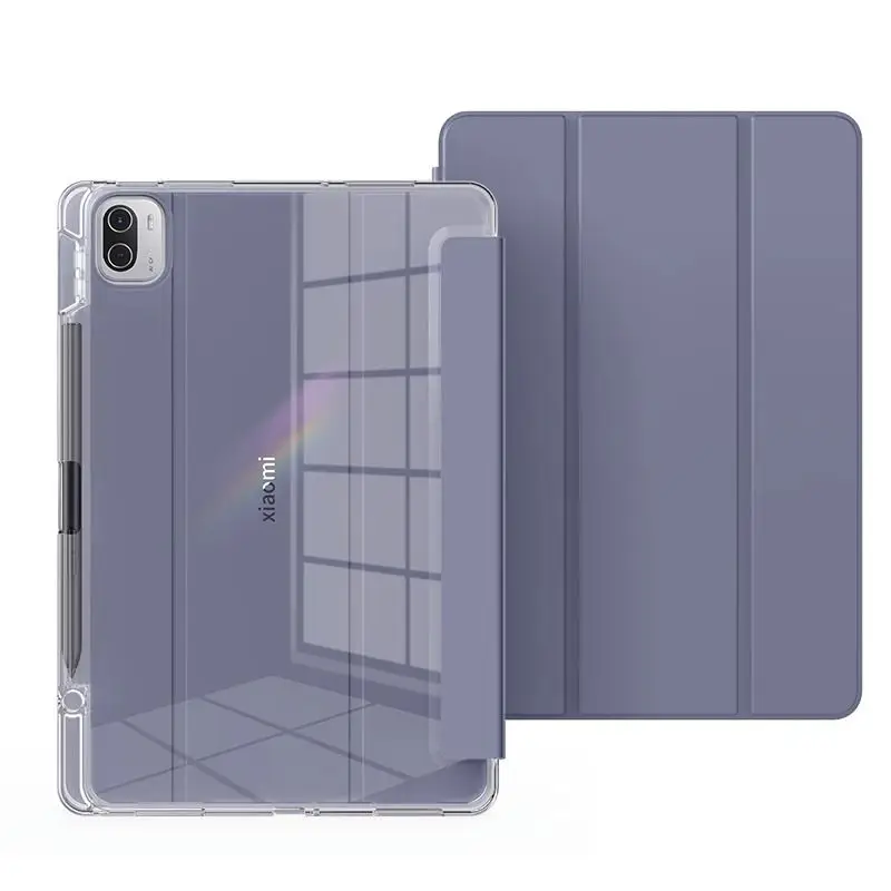

For xiaomi Pad 7/7pro 11.2 Inch 6spro 6/6pro Case Soft Back Smart Cover Funda for Redmi Se 11 inch Pro 12.1 inch Pc Tablet Case