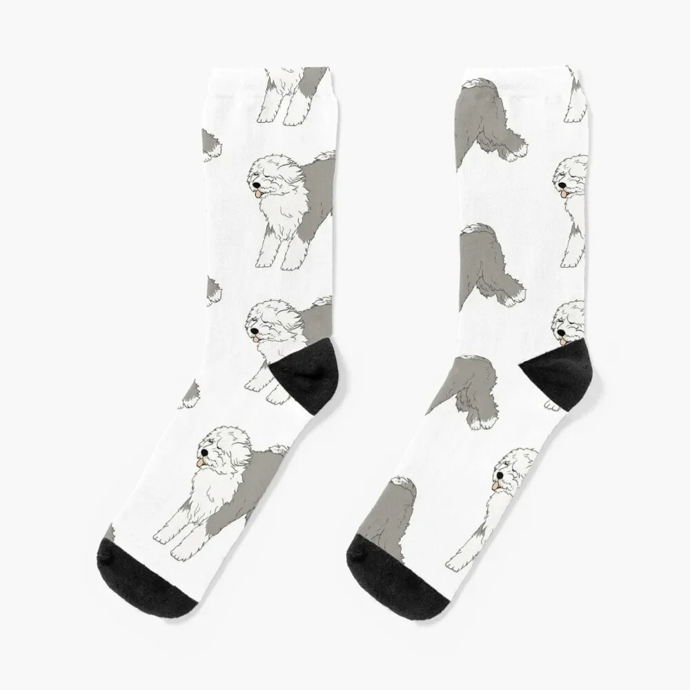 

Old English Sheepdog Socks golf Wholesale Socks Women Men's