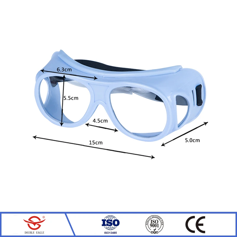 Genuine nuclear radiation protection 0.5mmpb/0.75mmpb lead spectacles x-ray gamma ray protective anti-shedding lead glasses