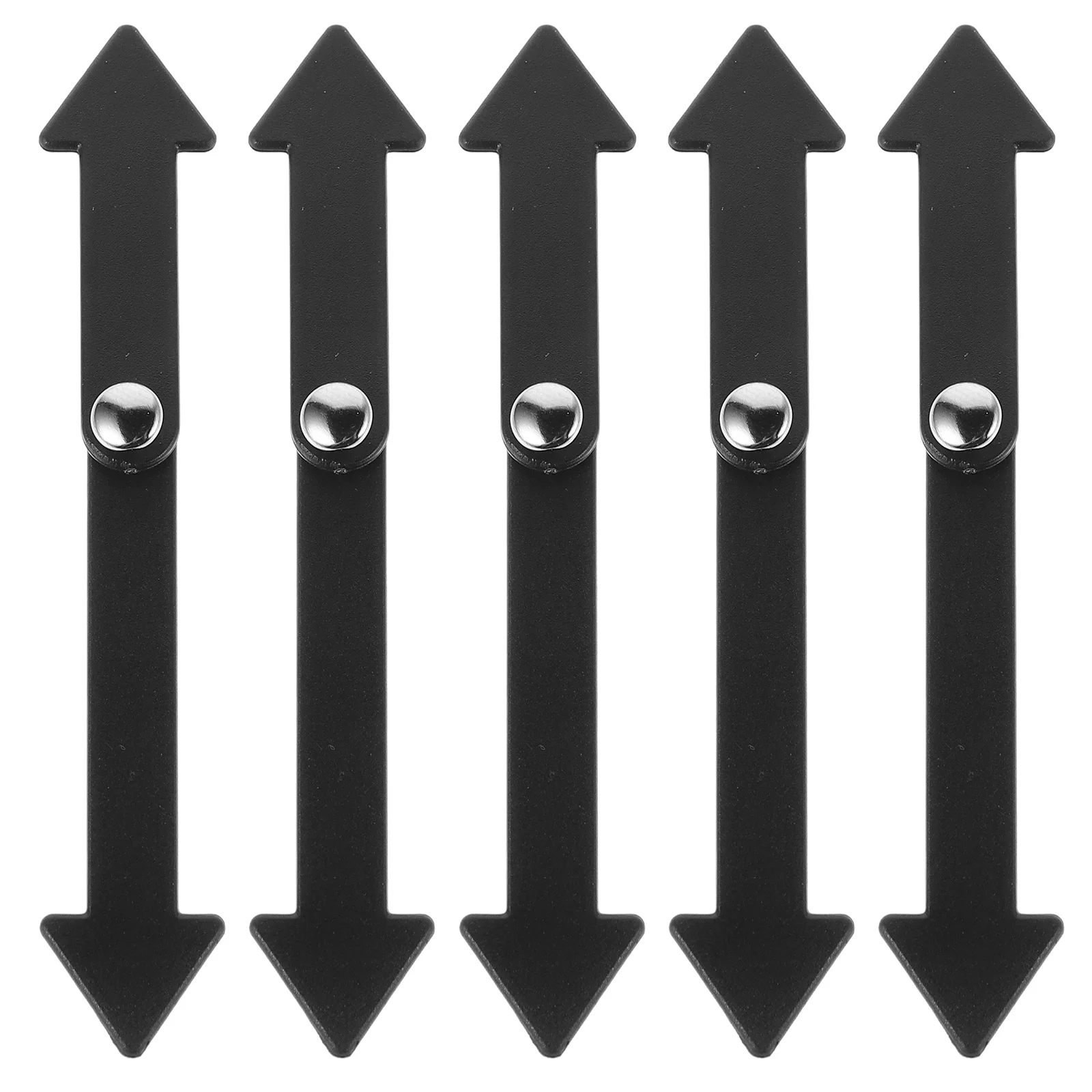 5 ชิ้นการสอนนาฬิกามือ Prop นาฬิกาพลาสติกตัวชี้สําหรับเวลาการเรียนรู้และการสอนเด็ก DIY บอกเวลานาฬิกาอะไหล่นาฬิกามือ