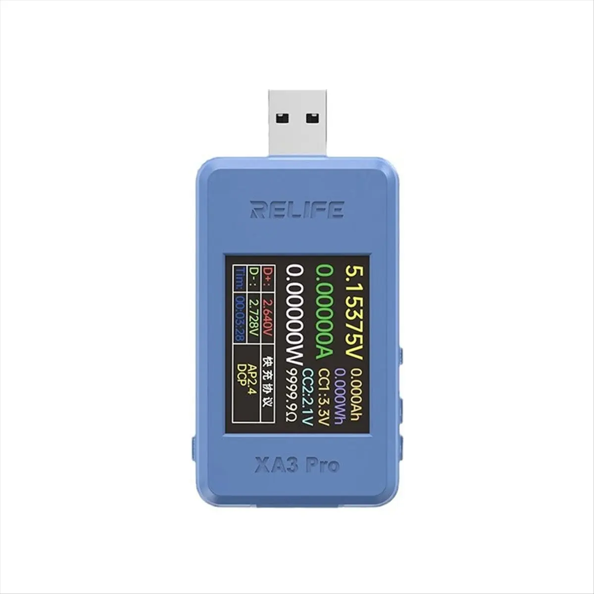 A660Z  XA3 Pro USB Smart Tester Supports PD QC2.0 QC3.0 Fast Charging 6.5A High Current Tester Mobile Phone Repair Tools Reliabl