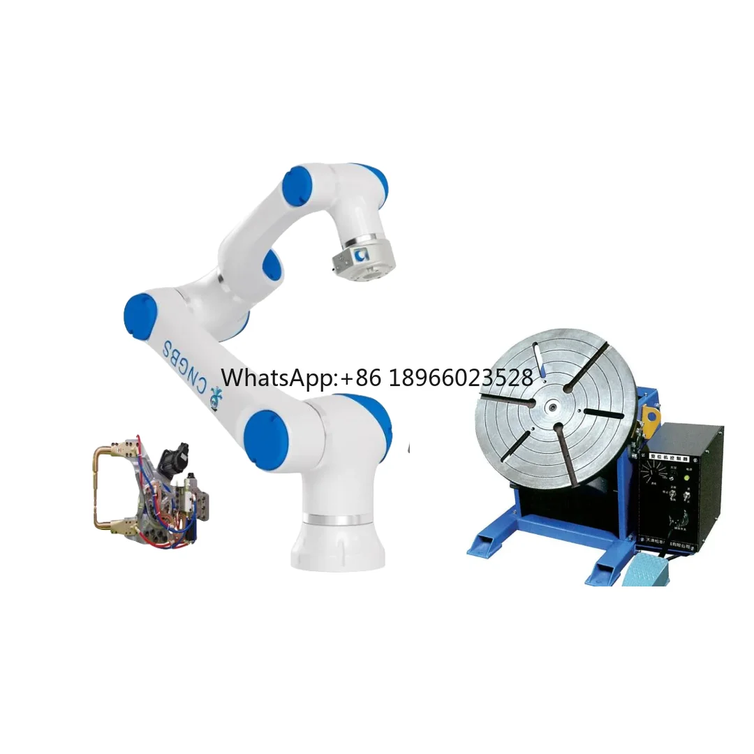 CNGBS Collaborative Welding Robot G10 With Welding Torch and Robot Positioner As Cobot Welding Robot