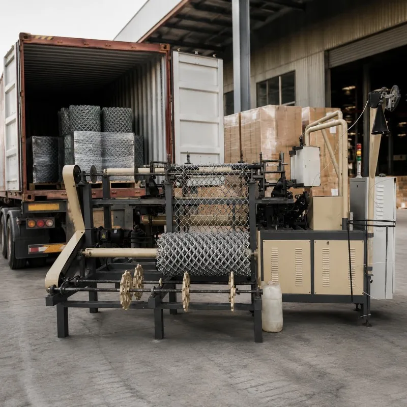 Fence Net Machine Chain Link Wire Equipment Customized for Durable Barrier Mesh Production with Smooth Output
