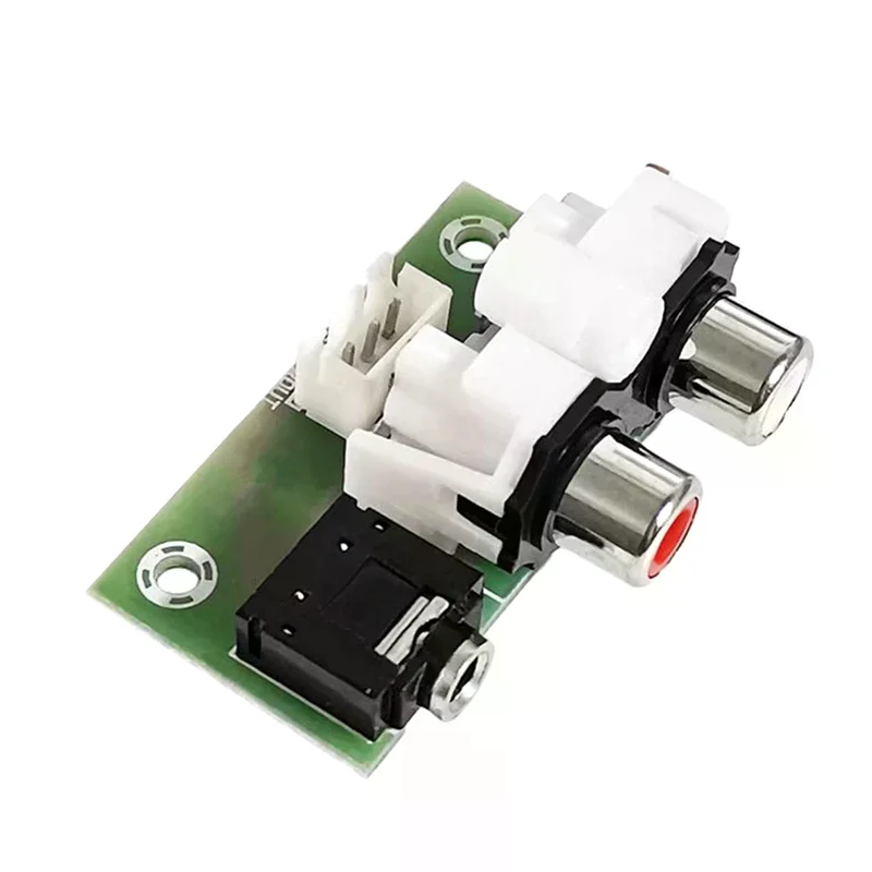 3.5MM Audio Socket Dual AV Socket Input To XH2.54-3P Output Adapter Small Board For Audio Cable Socket