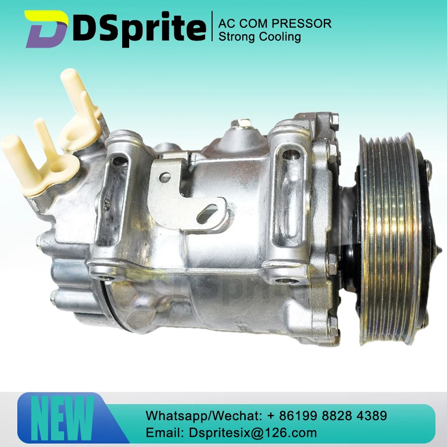Para Peugeot 406 Compressor AC Peugeot 307 308 807 607 406 Citroen C4 Berlingo SD7C16 6453QN 6453QL 6453ZA 6453WN 6453WP 6453QL