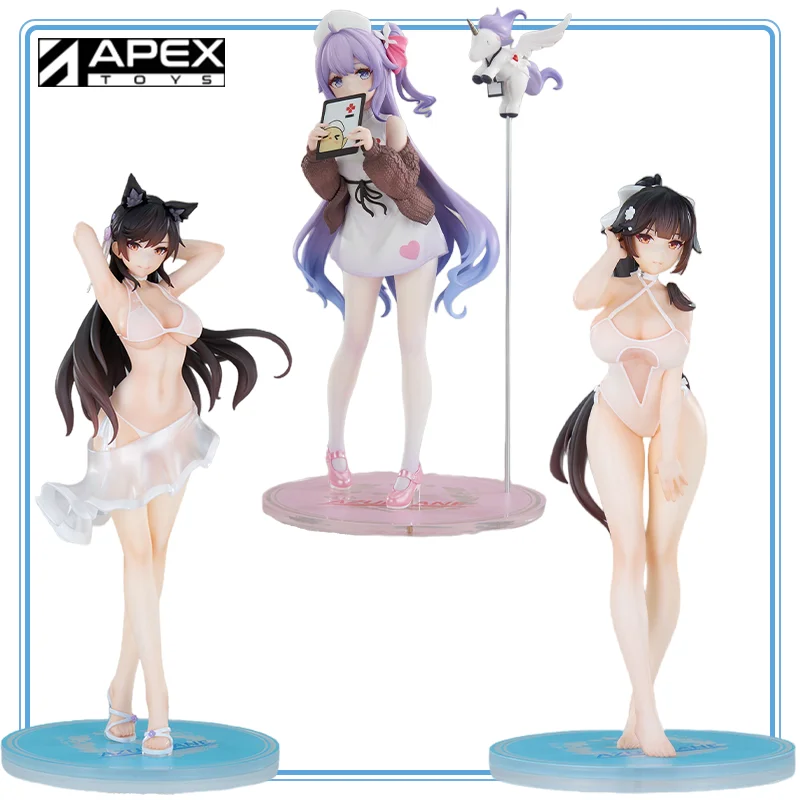 

【100%Authentic】 Original Azur Lane Atago Takao HMS Unicorn Limepie 1/8 Midsummer March Ver Model Decoration Gifts Toys Model