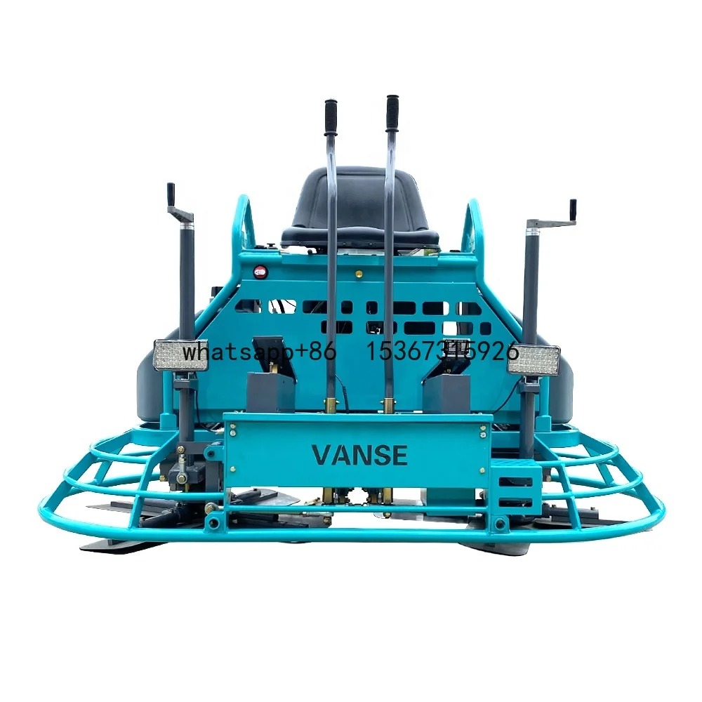 VS836 Double Pan Gasoline Engine-Powered Ride On Power Trowel 36 Inch Concrete Float Power Trowel Machine Equipment