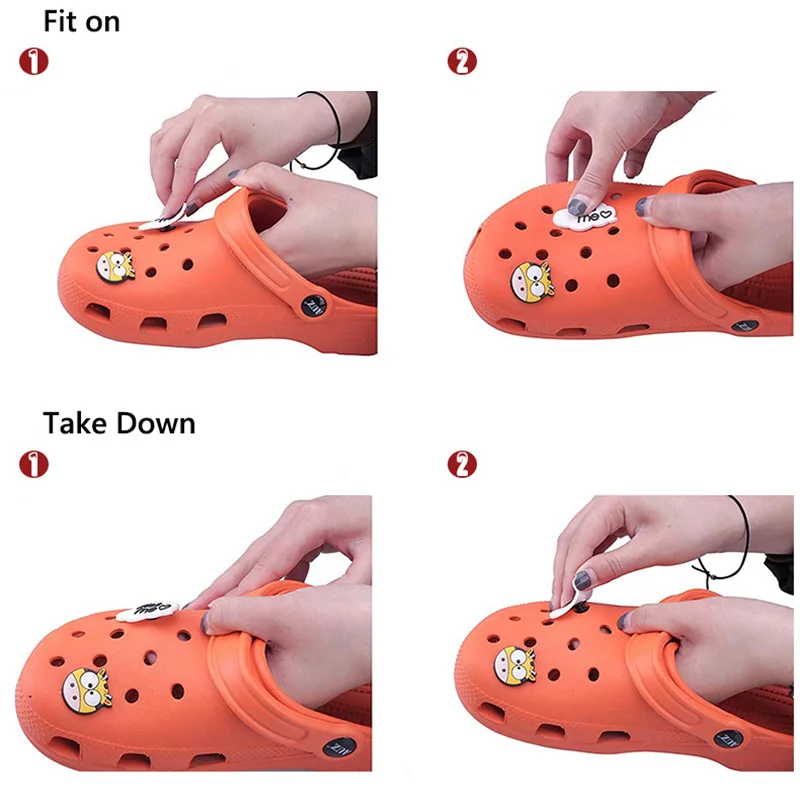 1pcs Shoes Decoration Crocs Charms Japanese Anime Naruto PVC Decoration DIY Accessories for Croc Pins Shoe Charms Kid Boys Gifts