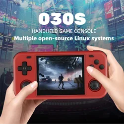 O30s 3.5 Inch Ips 0ca Full Fit Hd Iipi Screen Linux Portable Retro Gba Game Nostalgia Ps1 Open Source Pocket Game Machine