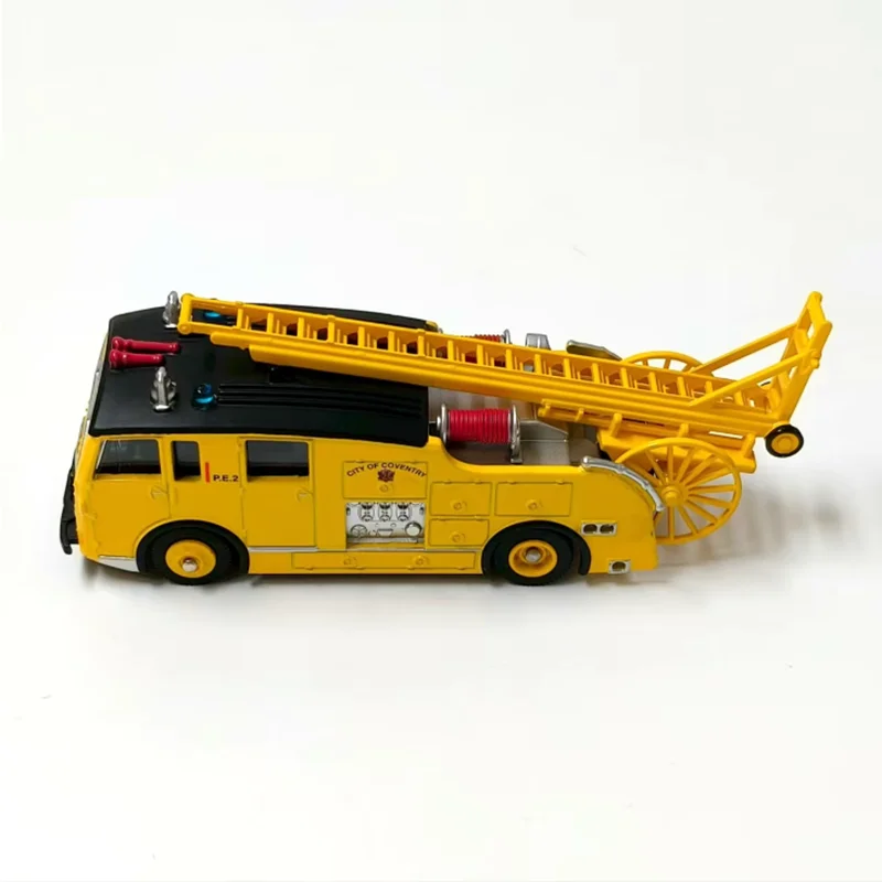 Corgi em massa escala 1:76 Dennis F12 modelo de carro de liga de motor de bombeiros coleção estática decorada presentes de feriado brinquedos lembrança presente