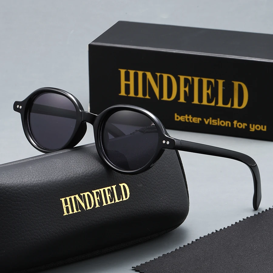 Modische Brille mit rundem Rahmen, geeignet für Männer und Frauen, geeignet für Urlaubsreisen, Partys und Straßenfotografie;
