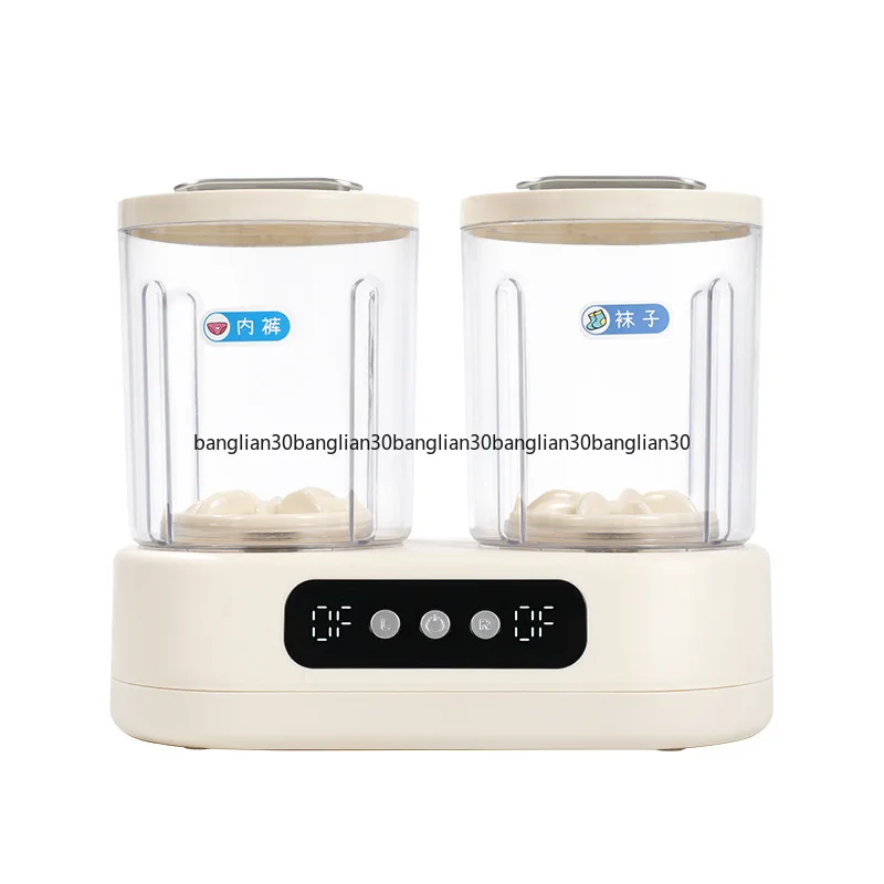 

Fully Automatic Small Cleaning with Portable Double Bucket Underwear Double Bucket Mini Washing Machine Washing Socks