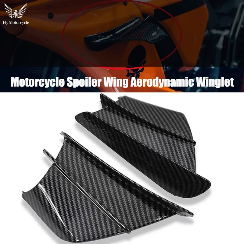 

New For Yamaha YZF R1 R6 R25 R7 R3 & Bmw S1000RR S1000R S 1000 RR/R 1000R 1000RR Motorcycle Spoiler Wing Aerodynamic Winglet
