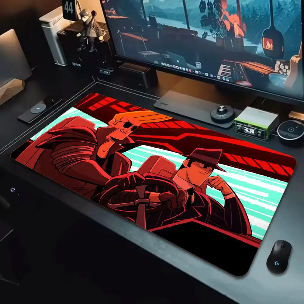 Johnny Bravo Mouse Pad XXL Large Mouse Pad, Smooth Surface for Gaming, Non-Slip, Comfortable Desk Mat