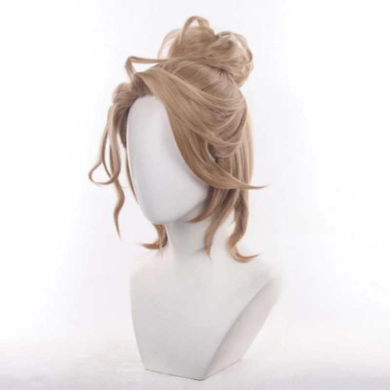 Identity V Air Force SRE Esports Cosplay Wig Hairpiece Realistic Scalp Game Character Wig Convention Accessory + Wig Cap