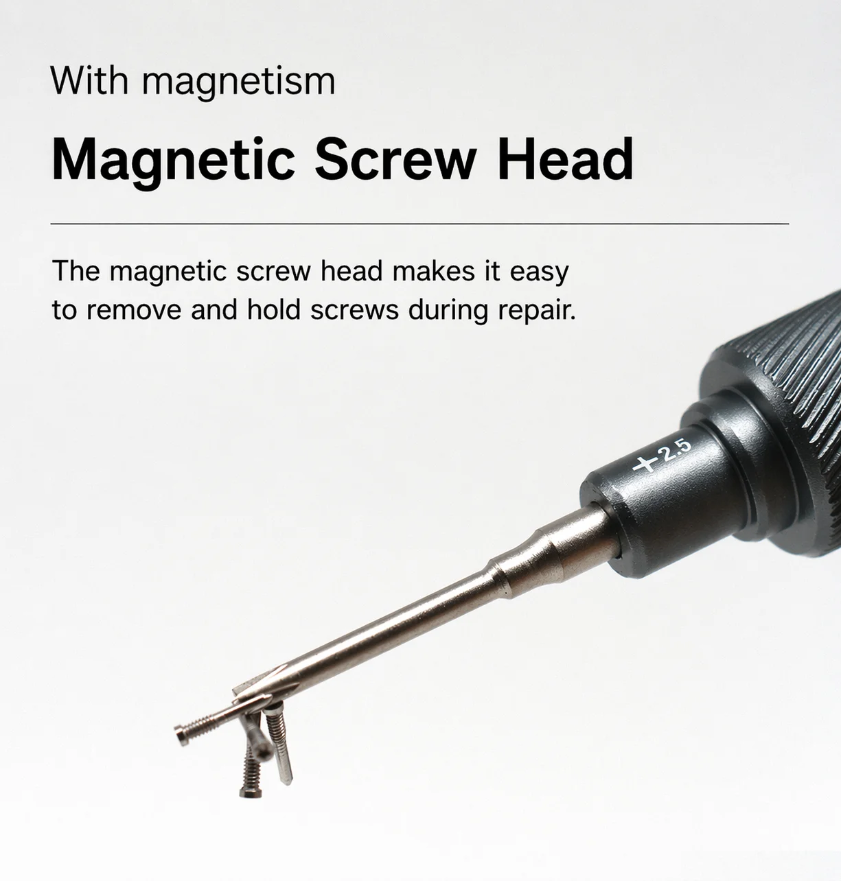 6 in 1 IShell Max Mortar Mini Screwdriver Set, Strong Magnetic Precision Repair Tool, for Phone Watch Glasses